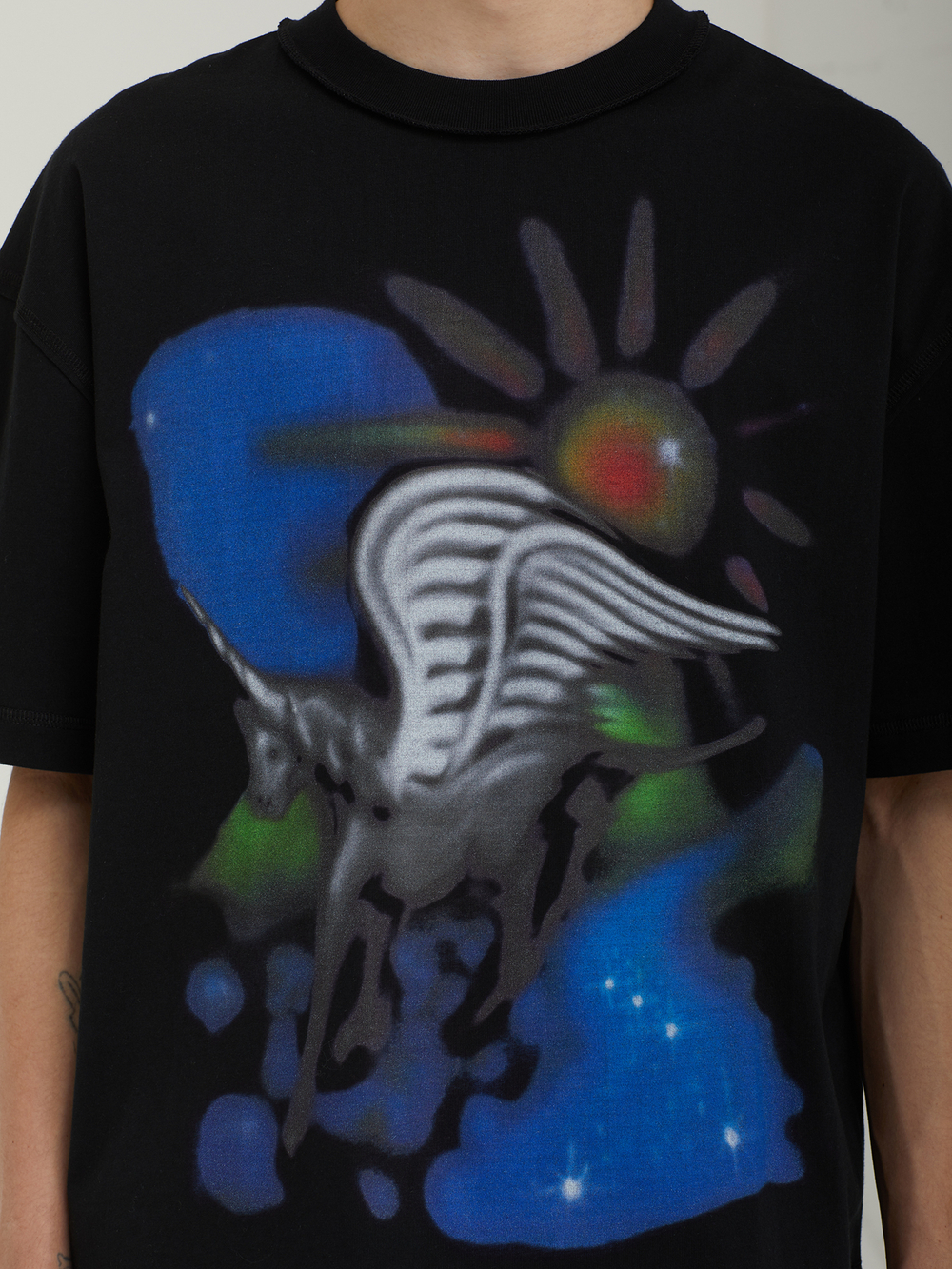 Мужская Футболка Unicorn Reversible