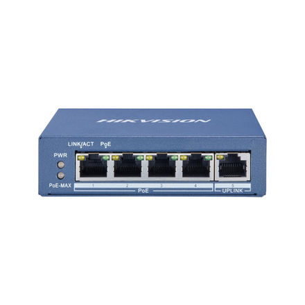 Коммутатор Hikvision DS-3E0505P-E