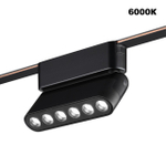 359464 SHINO NT24 100 черный Трековый смарт-светильник для низковольтного шинопровода с двумя режимами работы IP20 LED 6W 24V 3000-6000K EASY