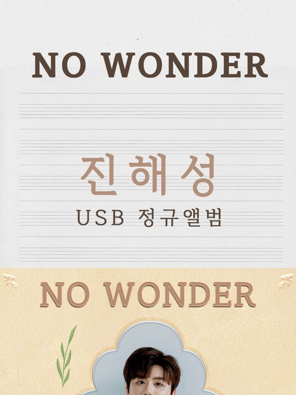 Альбом JIN HAE SEONG - NO WONDER USB 2 Version SET