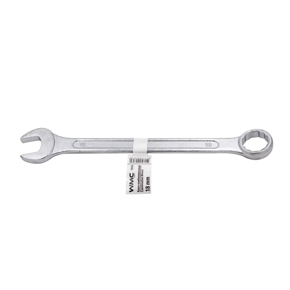 Ключ комбинированный 18мм WMC TOOLS WMC-75518