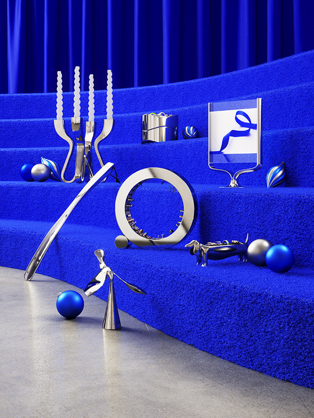 Органайзер для украшений ferris, D19 см, хром