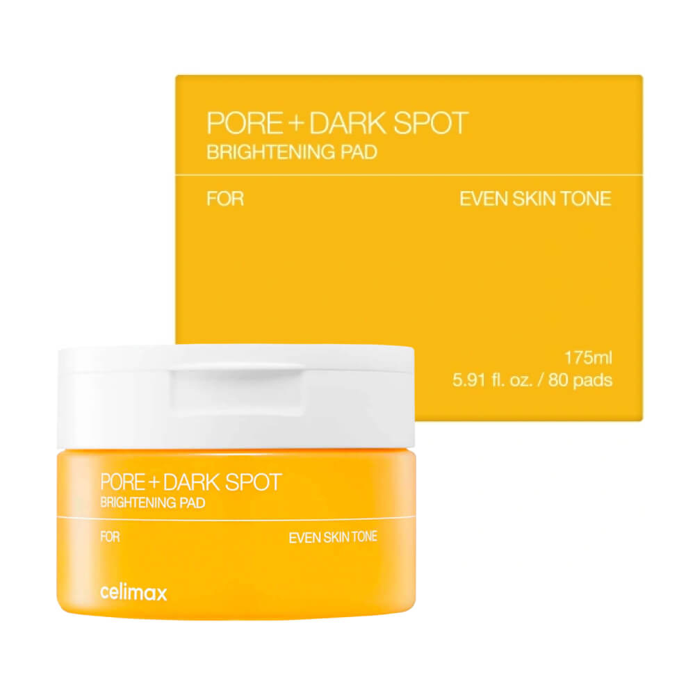 Celimax Pore+Dark Spot Brightening Pad 100ml / 40pads,Осветляющие пэды для работы с гиперпигментацией 100 мл*40 шт (до 19.12.27)