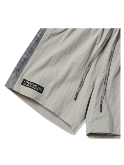 Шорты нейлоновые с сетчатыми полосками