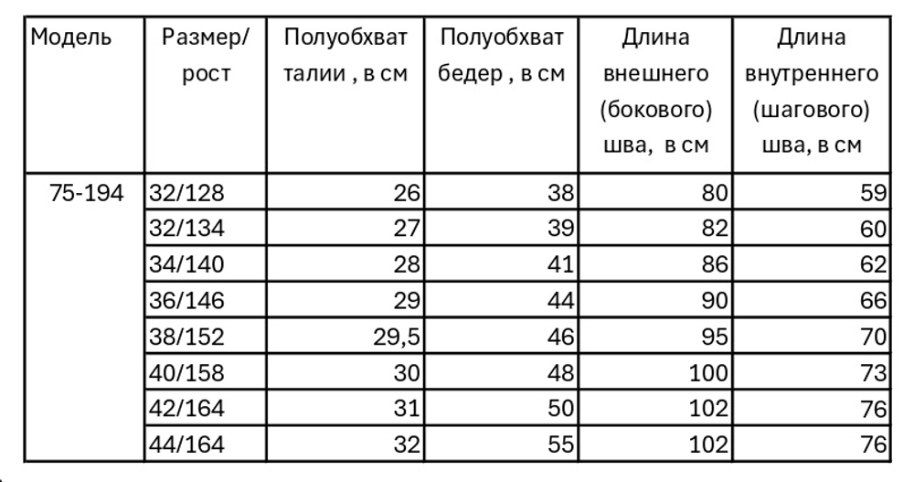 Брюки школьные утеплённые для девочки 11-17 лет Fleur de Vie
