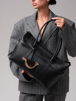 Женская кожаная сумка DBR 31229 черный