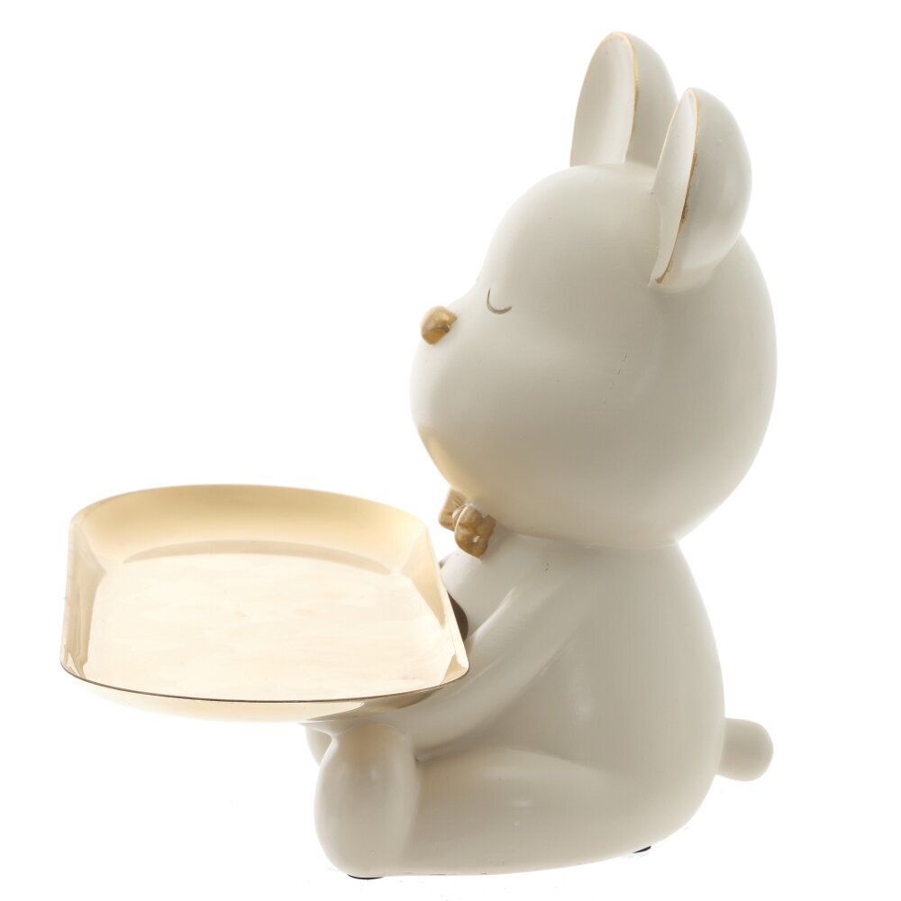 GAEM Фигурка декоративная с подносом "Медвежонок", L22 W17 H19 см