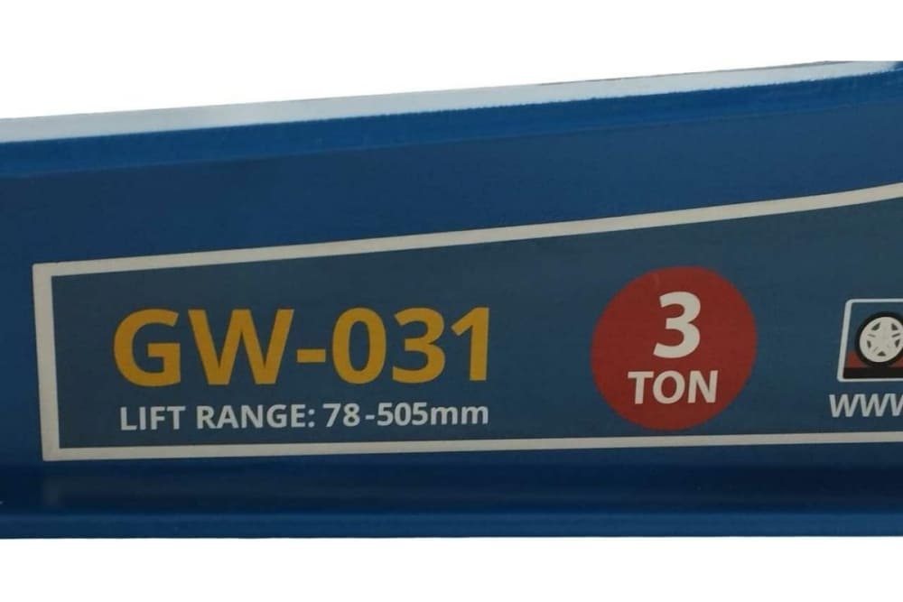 Низкопрофильный гидравлический подкатной домкрат GW-031 3т, 78-505мм Great Wolf