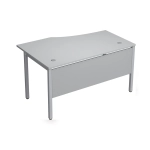 Стол криволинейный на металлокаркасе с экраном из ЛДСП МК40Х40 АВАНС (AVANCE)