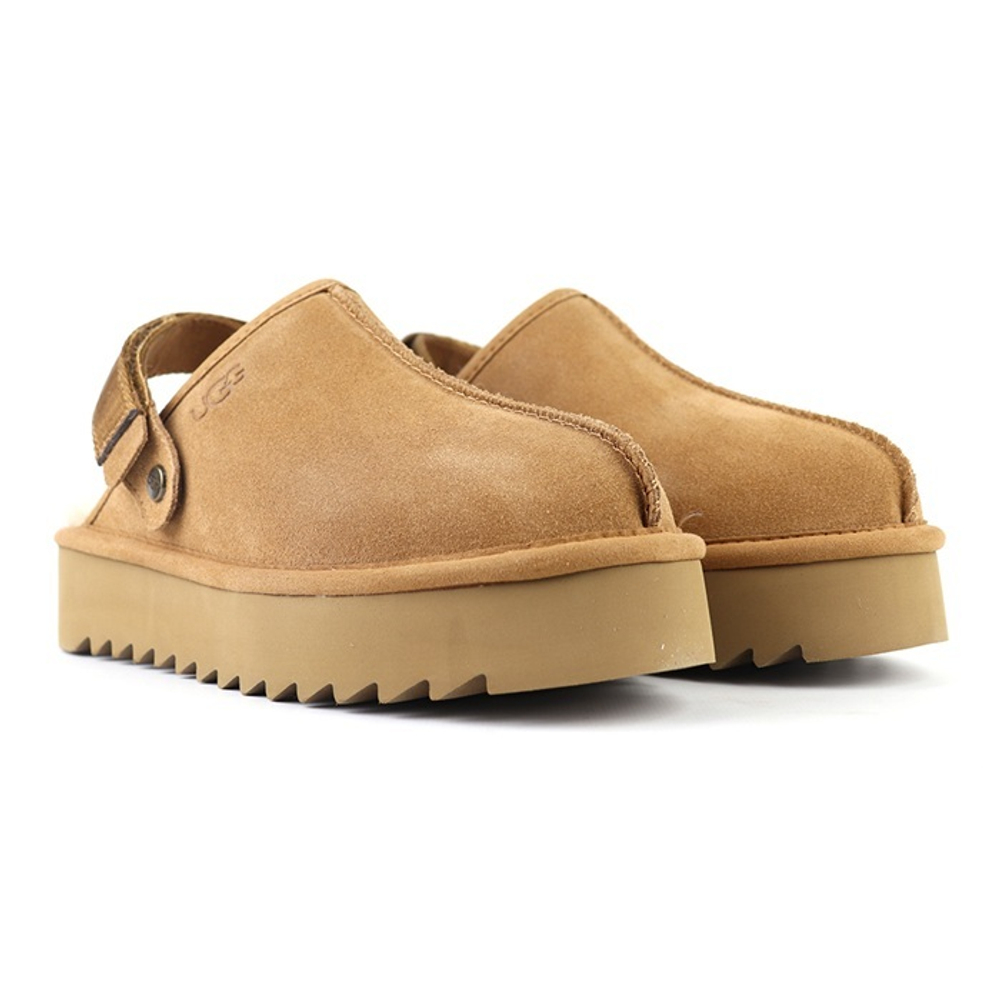 UGG Goldenstar Clog Platform Chestnut