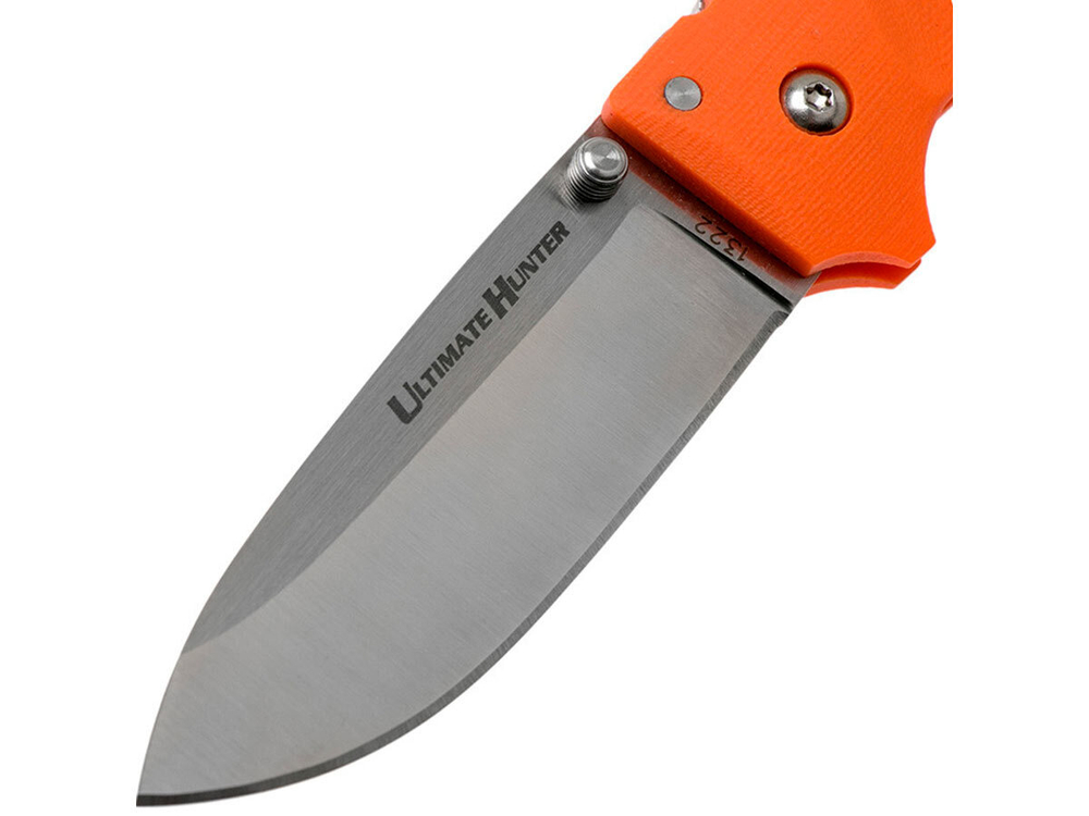 Нож складной Cold Steel Ultimate Hunter Orange, сталь S35VN, рукоять G-10