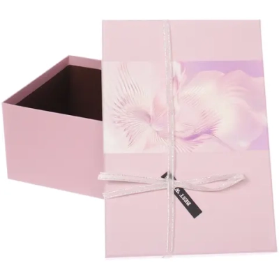 Коробка подарочная «Навсегда» 23*16*9,8 см, Розовый