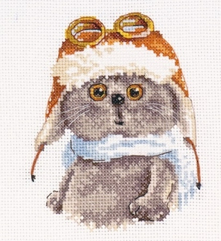 "Басик- летчик"-0-189 вышивка