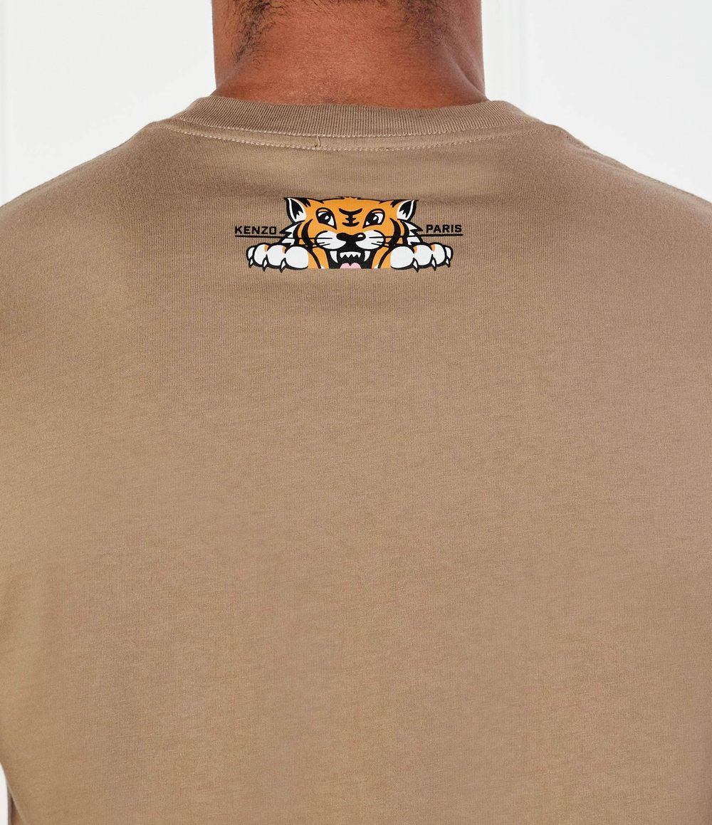 Футболка HAPPY TIGER Kenzo - коричневый(FF55TS5334SG)