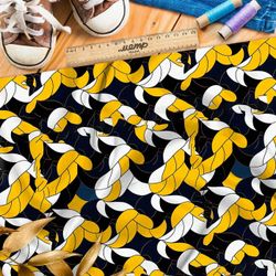 Ткань Ниагара Софт золотистый штамп