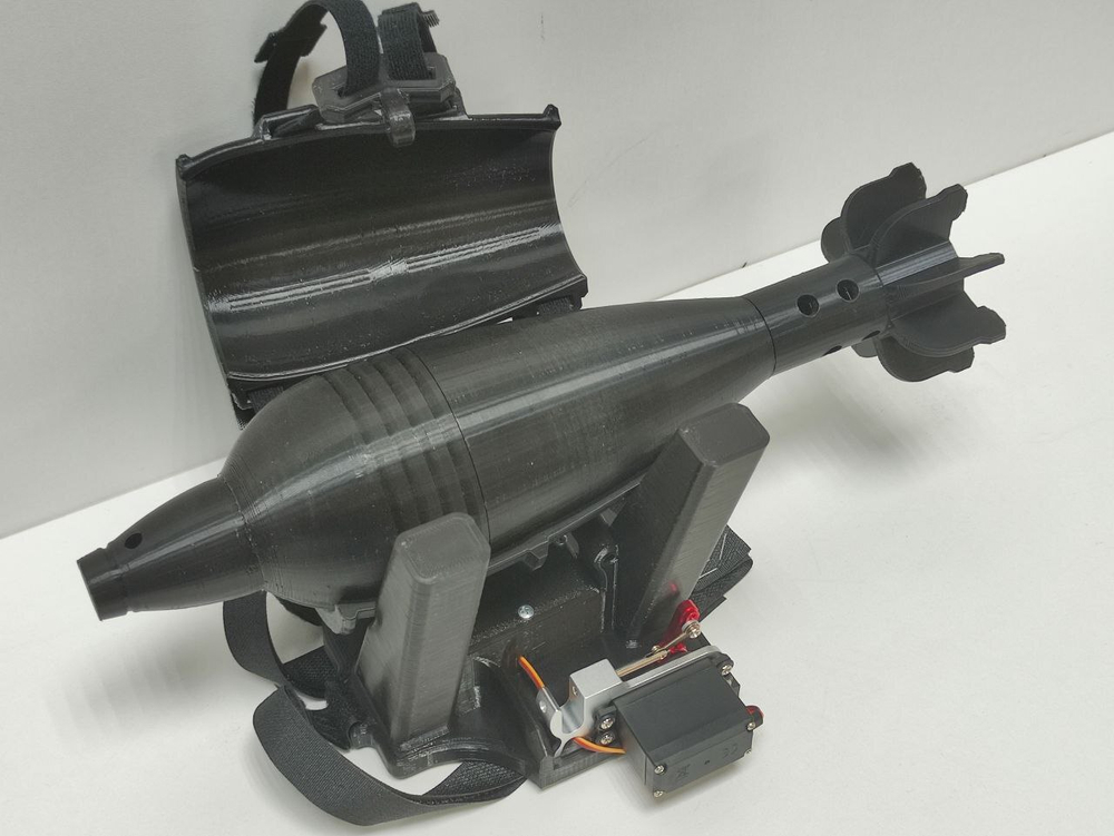 Система сброса груза для DJI Matrice 30/30t под диаметр 82мм