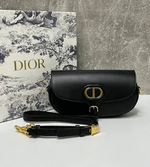Сумка Dior Bobby East-west черный