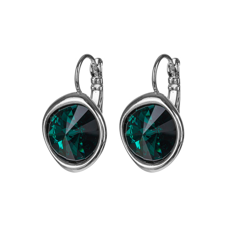 Серьги Fiore Luna Emerald A1902.18 G/S