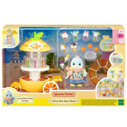 Epoch 5861 — Sylvanian Families «Лимонный сок-бар с фигуркой лимонной птички» 5861 — фото 1