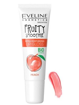 Eveline Экстраувлажняющий блеск для губ - peach серии Fruity Smoothie, 12мл