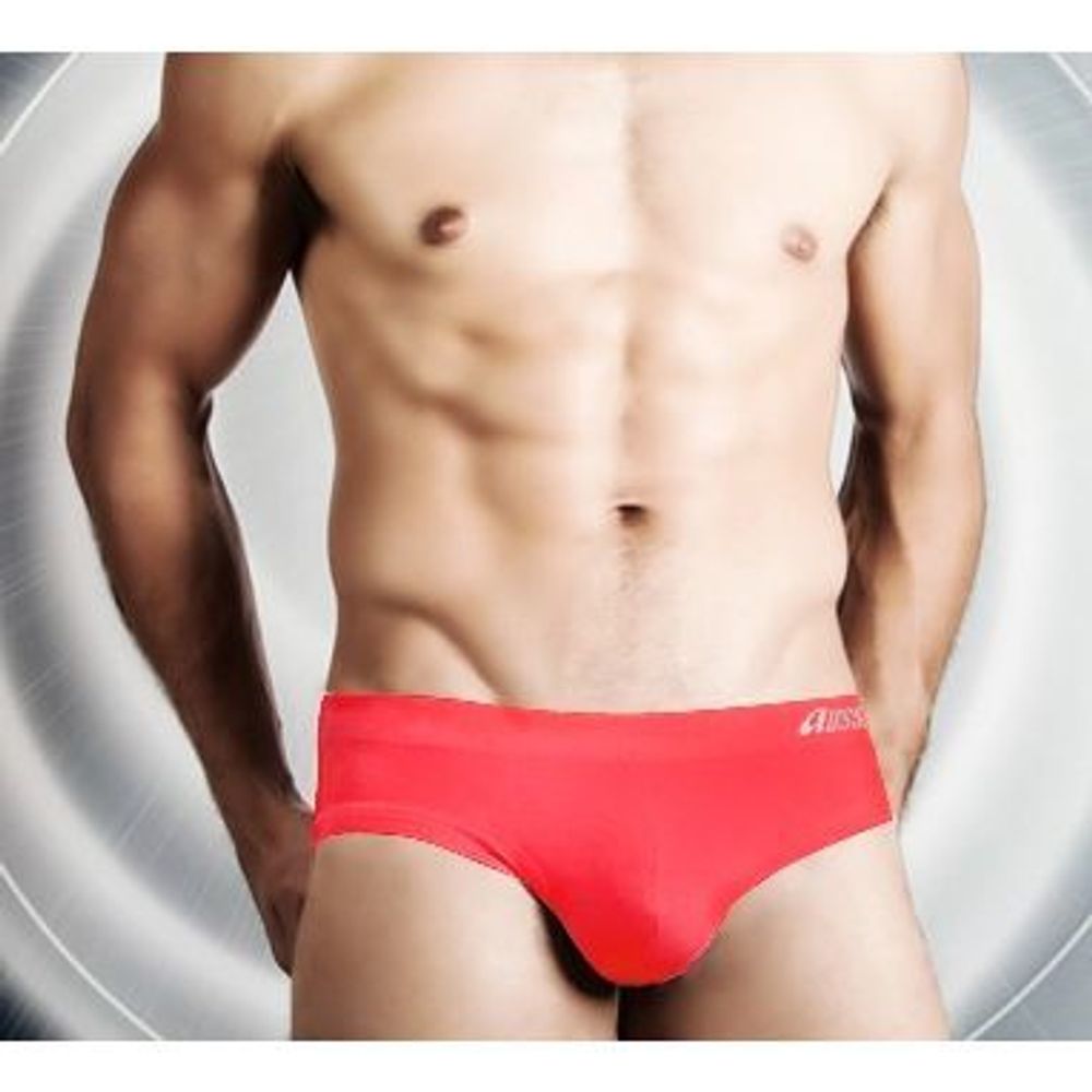 Мужские трусы брифы красные Aussiebum Man Brief Red