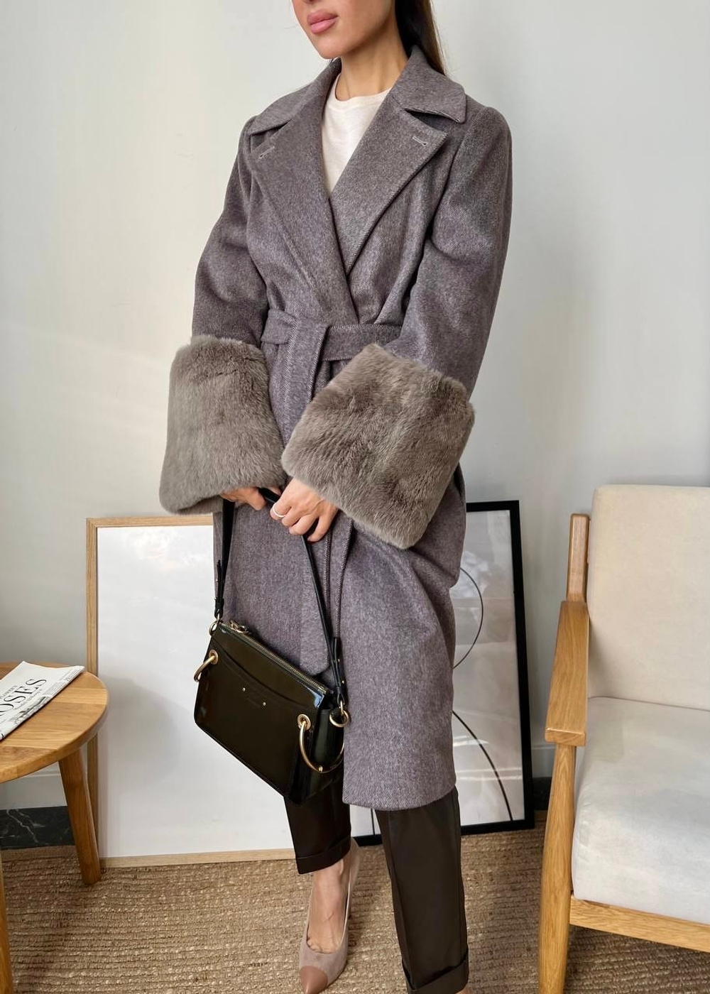 Кашемировое пальто MaxMara, S/M оригинал