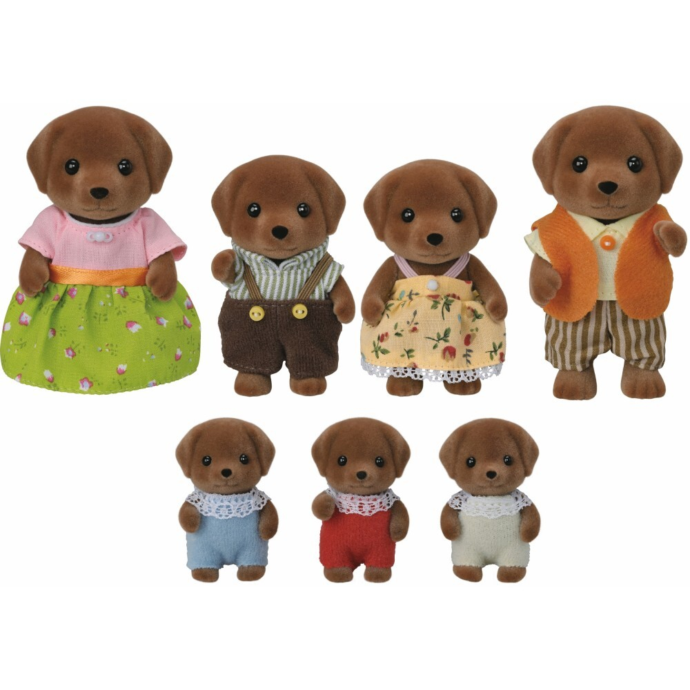 Sylvanian Families - Семья шоколадных лабрадоров 5730 / артикул   5730  / GTIN 5054131057308