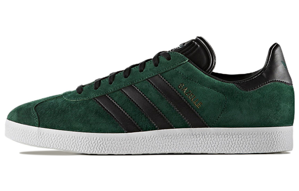 Adidas originals Gazelle casual lightweight wear-resistant low-top sneakers for men and women the same green