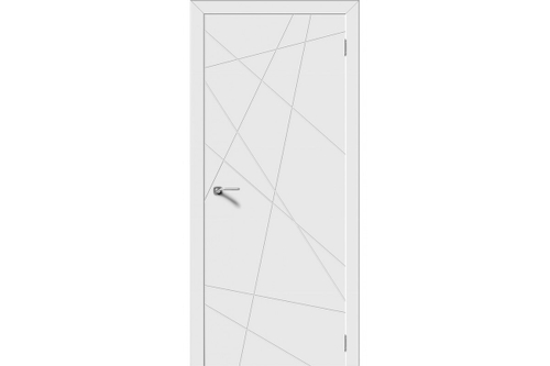 Дверь межкомнатная графика эмаль