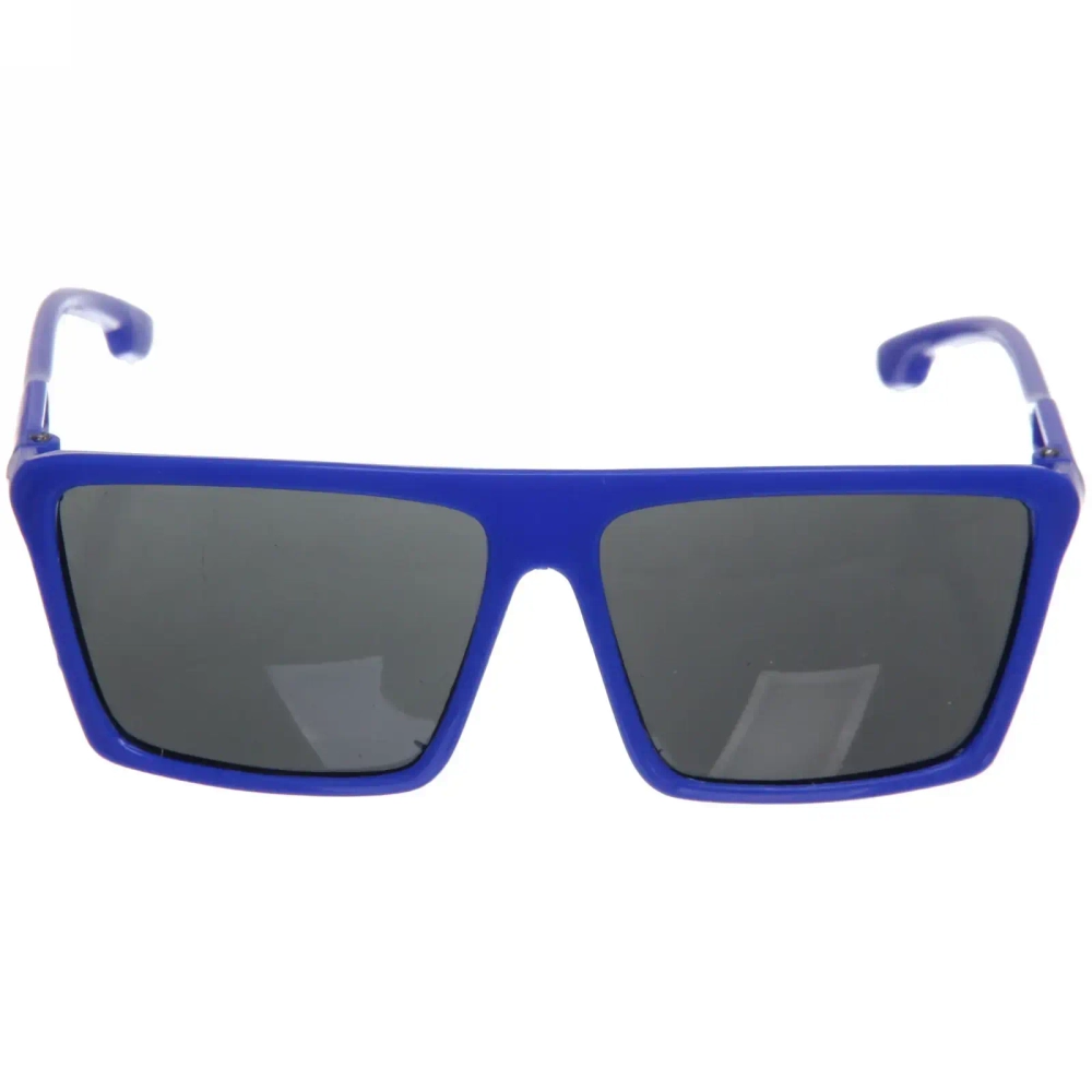 Очки солнцезащитные детские «Мода», однотонные, глянцевые, форма прямоугольная, микс 6 цветов