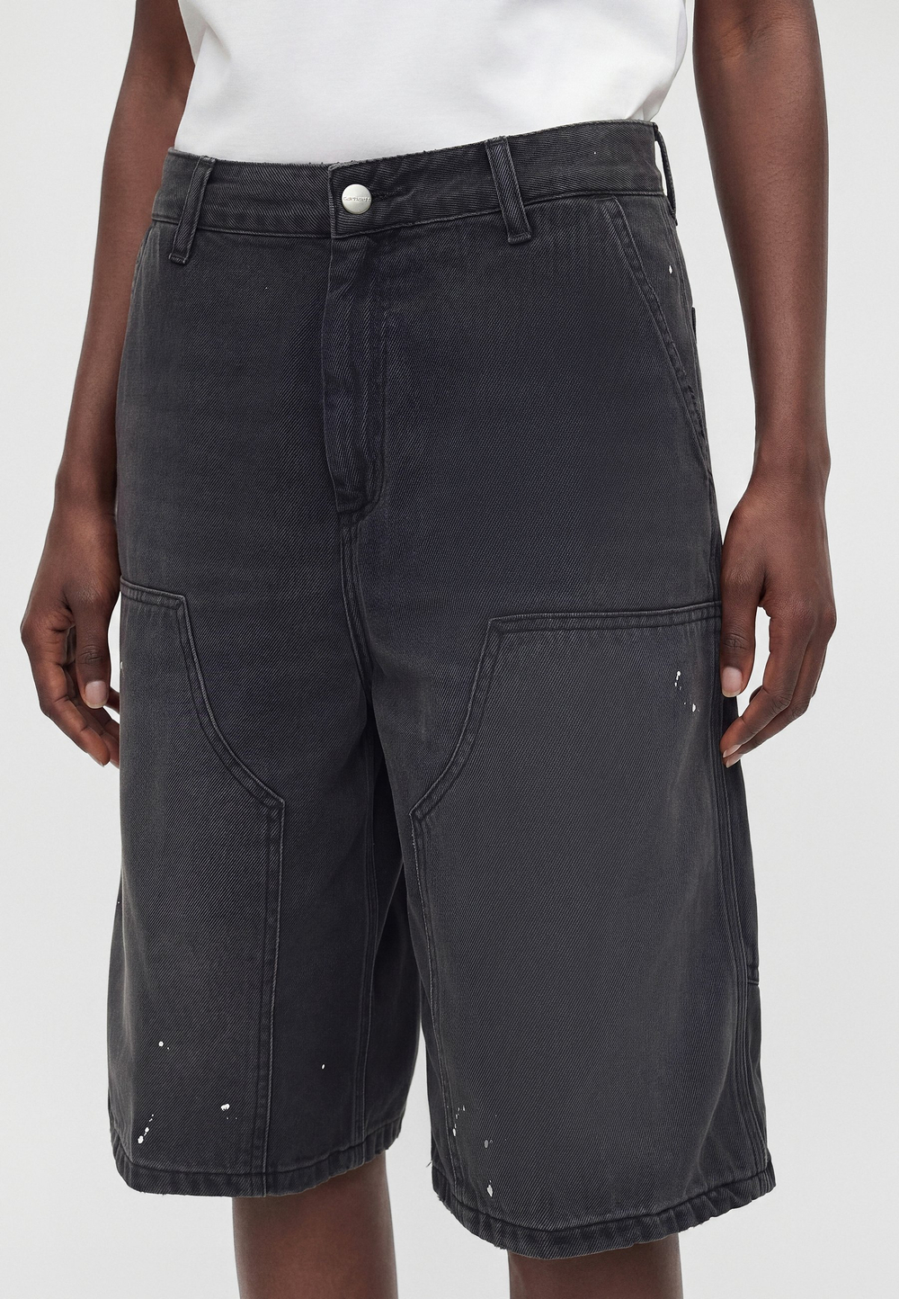 Carhartt WIP Джинсовые шорты - Чёрный