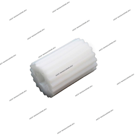 Втулка шнека мясорубки Гамма, D-24мм, 18 зубов, H-35,5мм