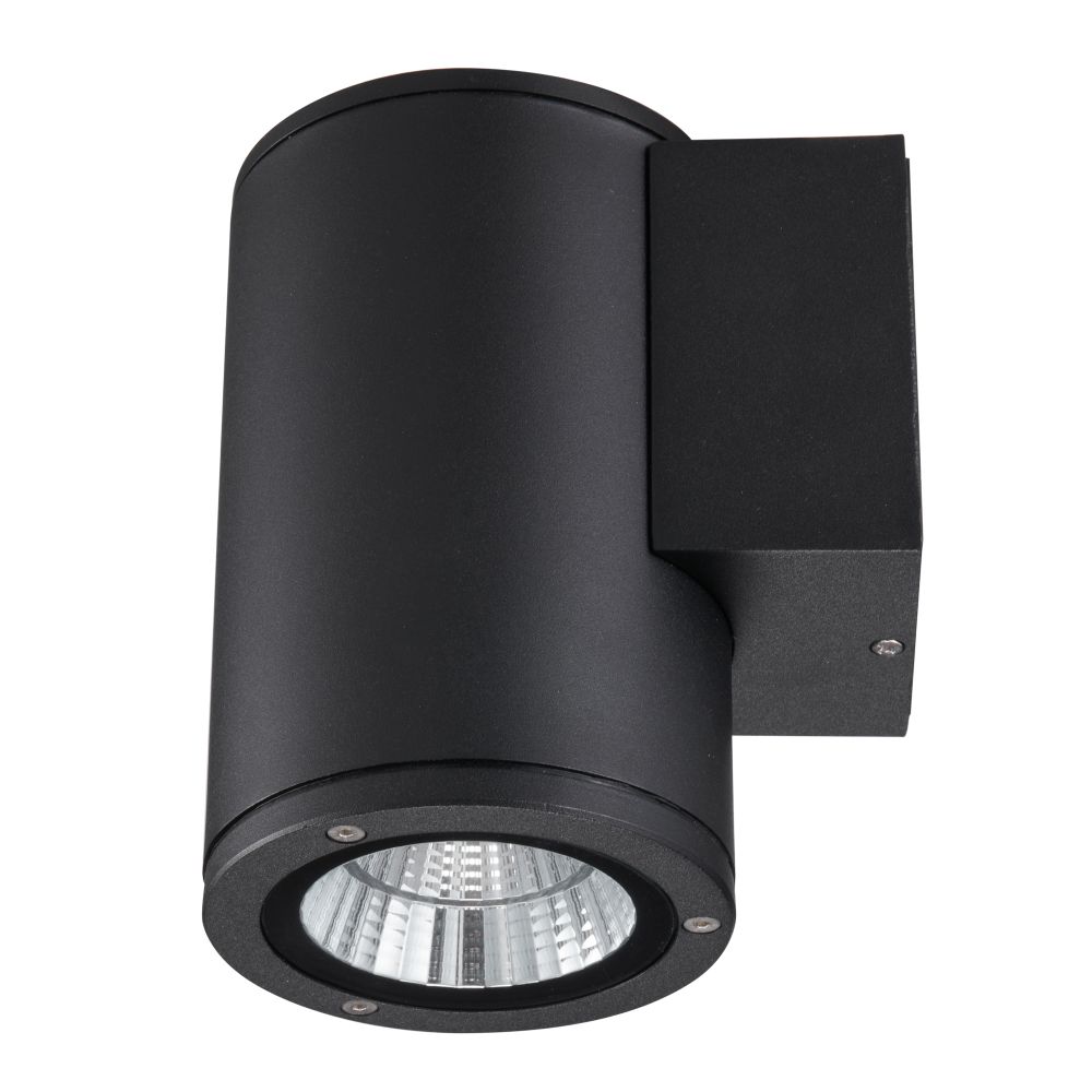 ULU-S21С-12W-2700K IP65 BLACK Светильник светодиодный уличный. Архитектурный накладной. Теплый белый свет 2700K. Корпус черный. TM Uniel