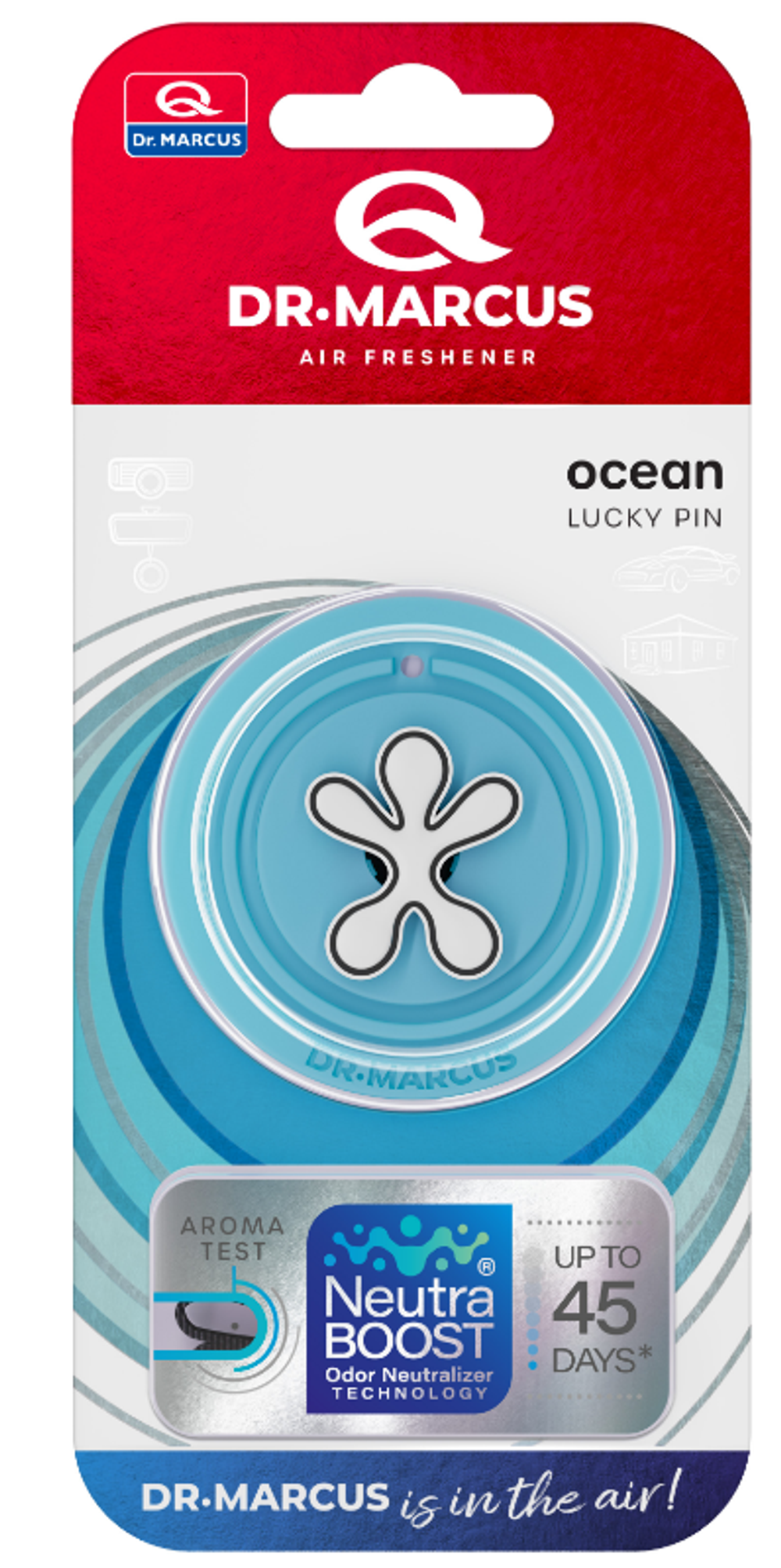 Ароматизатор-игрушка Dr Marcus Lucky Pin - Ocean\Океан