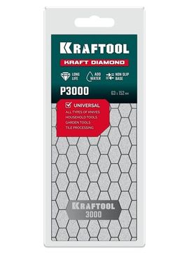 KRAFTOOL DIAMOND 63 х 152 мм, Р3000, пластина алмазная заточная (35710-3000)