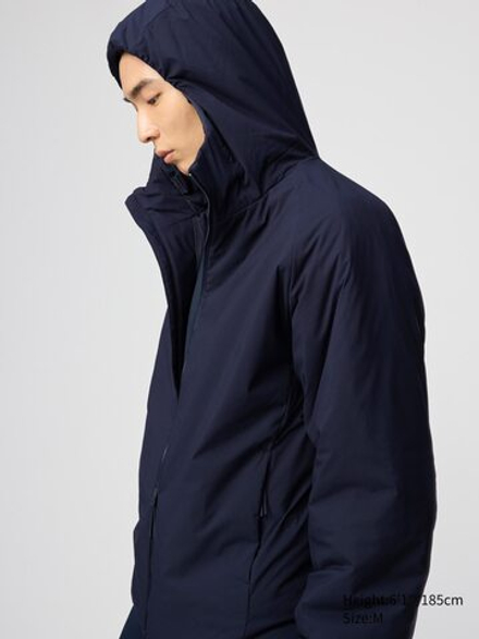 UNIQLO Куртка PUFFERTECH, темно-синий