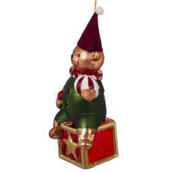 GAEM Украшение новогоднее "Медвежонок", L8 W6 H18,5 см