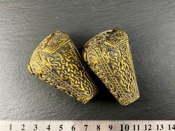 Фибула. Готланд 10-11 в. (медвежьи головы, пара)