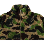 A Bathing Ape Bathing Ape Fw25 Velvet Feel Coat зеленый