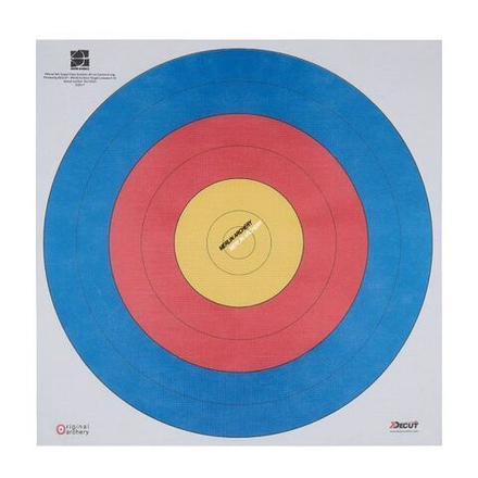 Мишень для стрельбы из лука Decut Archery Target Faces Wa Polyester 80cm 80gr 6-Rings Waterproof (50шт)