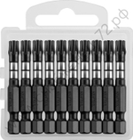 KRAFTOOL Impact Pro TX 30, 50 мм, 10 шт, Ударные биты (26195-30-50-S10)