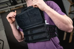 Жилет утяжелитель c плитами, 12 кг