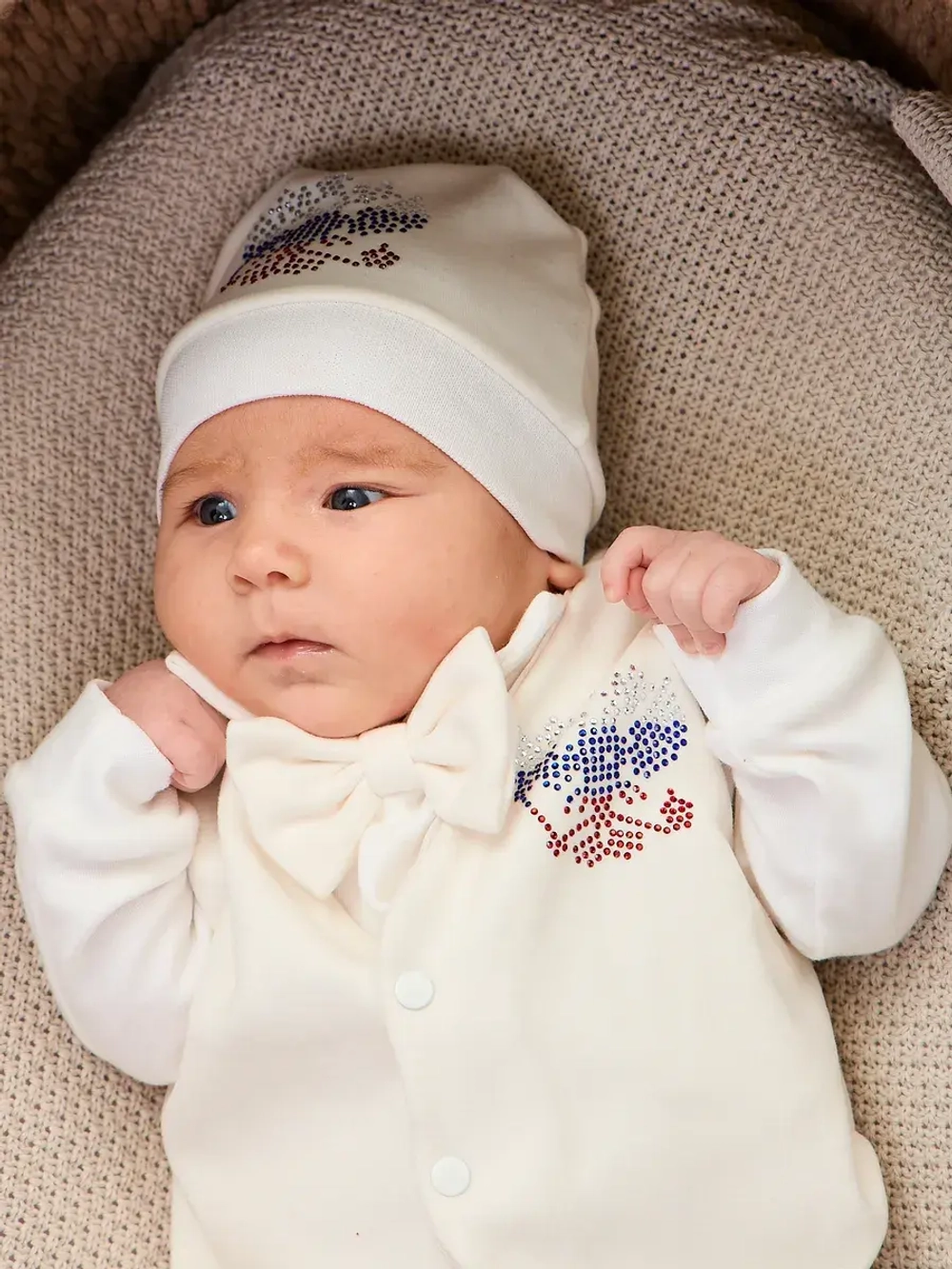 Комбинезон для новорожденного с гербом