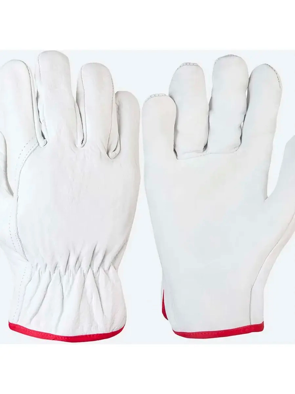 Кожаные перчатки Jeta Safety Smithcraft белые JLE421-10/XL