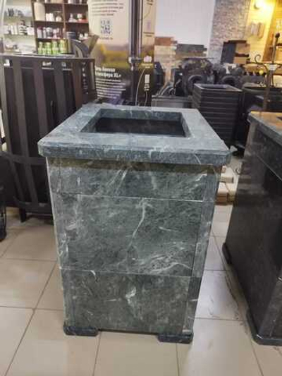 Облицовка из камня змеевик для банной печи