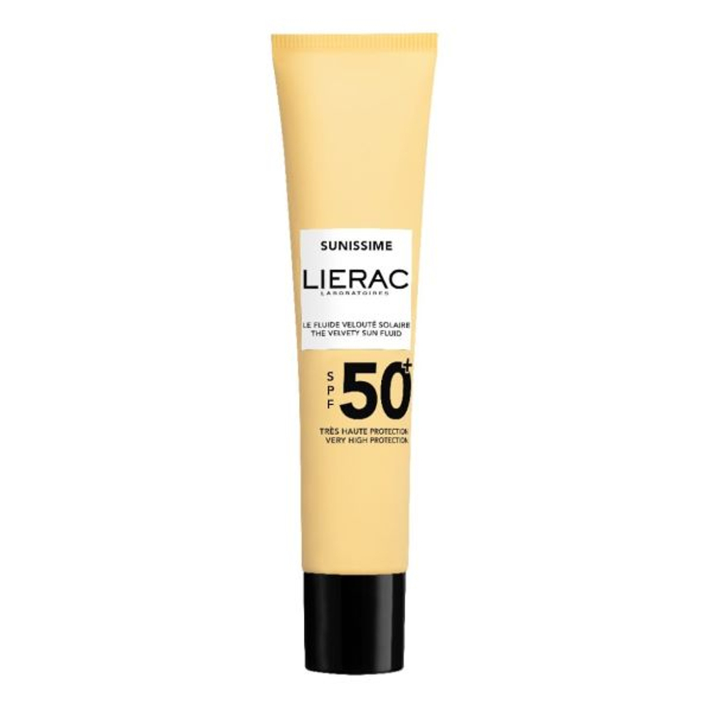 LIERAC Солнцезащитная эмульсия для лица Sunissime Le Fluide Veloute Solaire SPF50+ 40 мл