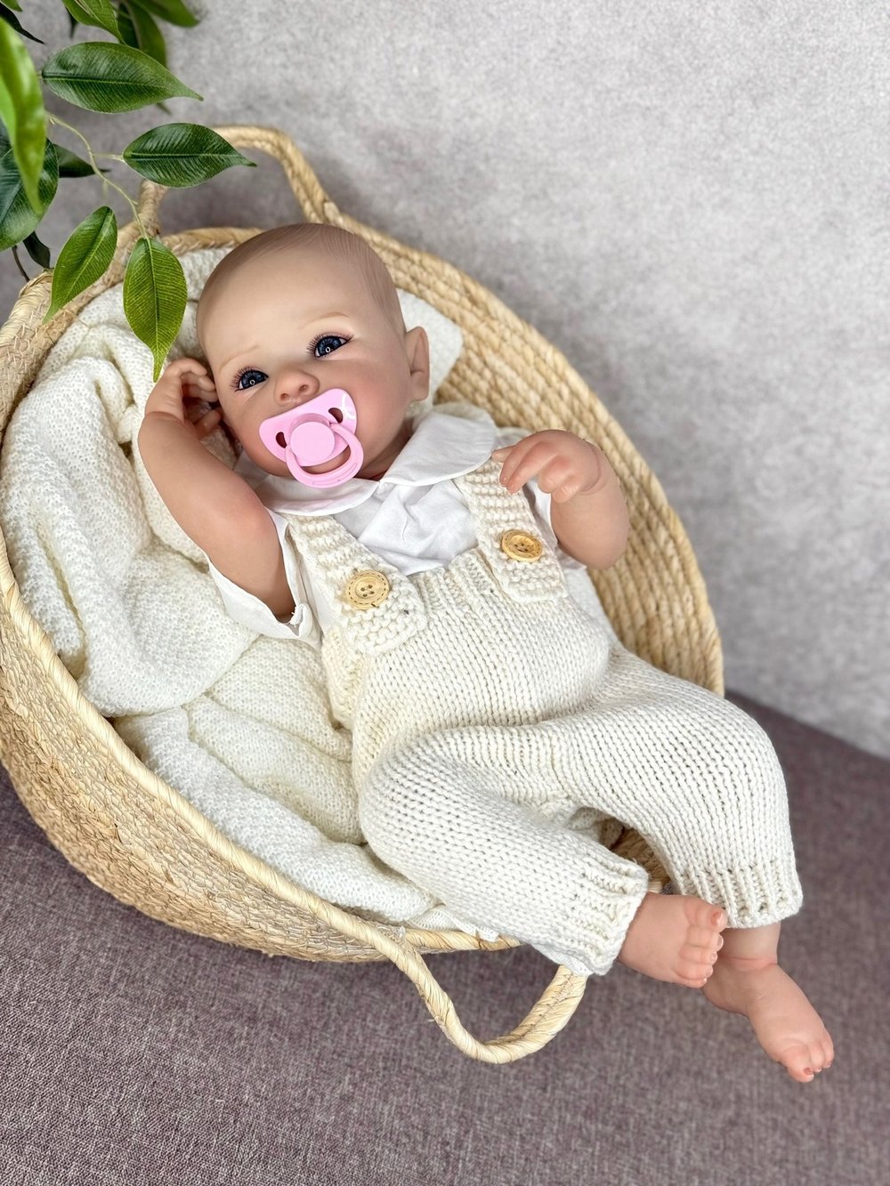 Кукла Реборн виниловая 45см (FA-890)