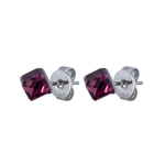 Серьги пусеты Fiore Luna Hot Pink SWE2127/1 HP S