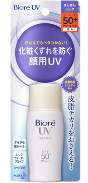 Biore UV Солнцезащитная матирующая эмульсия Гладкость кожи SPF50 30 мл