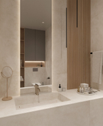 Керамогранит, Arcadia Ceramica, CEMENTUM BIANCO, 1200x600 мм, матовая